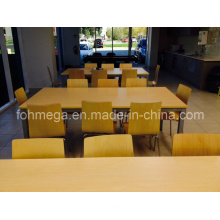 Mobilier de salle à manger industriel / Cantine d&#39;entreprise Table et chaise de meubles de salle à manger (FOH-RT3)